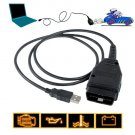 VAG-COM Tacho 2.5 USB to OBD-II Interface Cable New