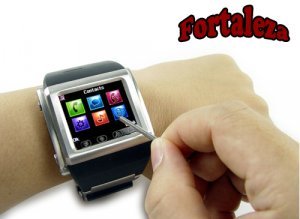 Fortaleza - Quad Band Watchphone in Stainless Steel New