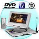 Portable DVD Multimedia Player with 7-inch TFT LCD Screen New