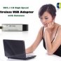802.11N High Speed Wireless USB Adapter with Antenna New