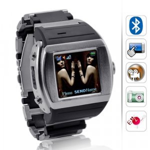 Terminal - Quad Band Touch Screen Watch Cell Phone New