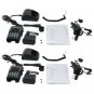 Professional Walkie Talkie Set w/ Earpiece and T Fingerbutton New