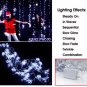 LED Twinkle Lights - 1000 Light Snowfall Curtain New