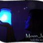 Moon Jar - Solar Power LED Mood Light x4 New