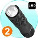 FlashMax G178 - CREE LED Pocket Flashlight (76 mm)  x 2 New