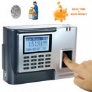 Fingerprint Time Attendance and Door System (Silver) New