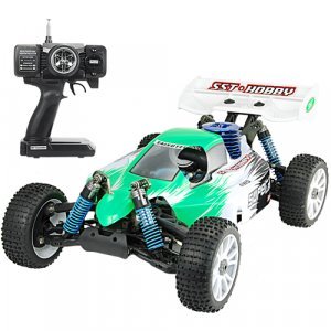 1:8 Scale Nitro Race Car With Pistol Grip Remote Control (220) New