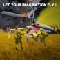 Large Metal RC Helicopter - Bronze Color + LED Lights (220V) New