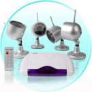 Wireless Home Surveillance - Nightvision Camera + Receiver (EU) New