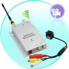 Micro 1.2GHz Wireless Pinhole A/V PAL Camera + Receiver Set  New