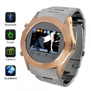 Globalist - Elegant Quad Band Touchscreen Cellphone Watch New