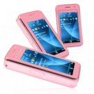 Elegance Dual SIM Quadband Cellphone w/3 Inch Touchscreen (Pink) New