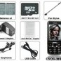 Machismo - Cigarette Lighter Cellphone (Touchscreen, Dual SIM) New