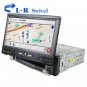 1-DIN Car GPS + DVD + Bluetooth System with 7 Inch Touchscreen New