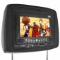 Car Headrest DVD Player/Game System Black (single) - 7 Inch New