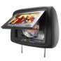 Car Headrest DVD Player/Game System Black (single) - 7 Inch New
