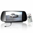 7 Inch Rearview Mirror Monitor - Bluetooth + Touch Button New
