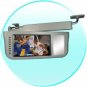 7 Inch Sun Visor TFT LCD Monitor - 360 Degree Swiveling -Grey New