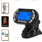 Guitar Tuner Clip (Mini 3-in-1 Edition) New