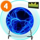 Blue Electric Plasma Plate with Touch and Sound Response (220V) New