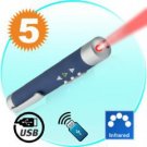 Laser Pointer + Wireless Receiver (Page Control Edition) New