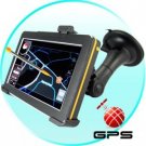 5 Inch Touch Screen GPS Navigator w/FM Transmitter (Retro Ed.) New