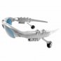 Bluetooth MP3 Player Sunglasses -Silver -2GB Flash Memory New