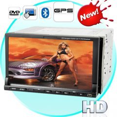 Turismo G2 High-Def Touchscreen Car DVD Player w/ GPS Navigator