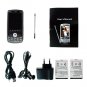Quad Band Touchscreen Cell Phone - Dual SIM/Dual Standby (Black) New