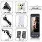 Shark - Quadband Dual SIM WiFi Cellphone w/ 3.2 Inch Touchscreen
