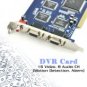 DVR Card - 16 Video and 8 Audio CH (Motion Detection, Alarm, TV)