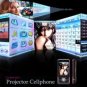 Mighty 3 Inch Touchscreen Cellphone with Projector