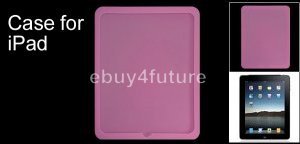New Premium Pink Silicone Skin Case Back Cover Protector for Apple iPad Wifi 3G 16GB 32GB 64GB