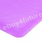 New Deluxe Purple Silicone Skin Case Back Cover Protector for Apple iPad Wifi 3G 16GB 32GB 64GB