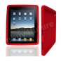 New Classic Red Silicone Skin Case Back Cover Protector for Apple iPad Wifi 3G 16GB 32GB 64GB