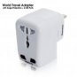 World Travel Adapter with Surge Protection + 2 USB Port