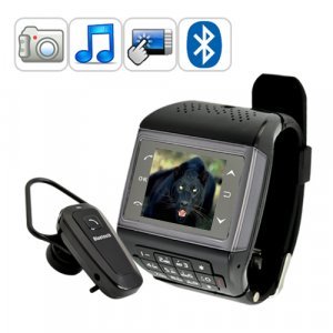 Panther - Quad Band Touchscreen Mobile Phone Watch + Keypad