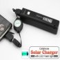 Mobile Phone Solar Charger with LED Flashlight
