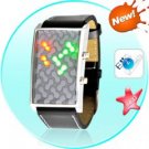 Genome - Japanese Inspired Red Yellow Green LED Watch