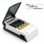 Battery Charger with LCD Screen and Rechargeable AA Batteries
