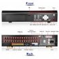 16 Channel DVR Security System with 4 SATA HDD Interfaces