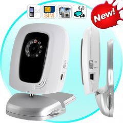 GSM Remote Security Camera with Night-Vision - Quad Band