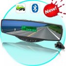 Bluetooth Rearview Car Mirror (Caller ID Display)