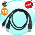USB Y Cable for External Hard Drive