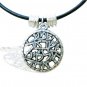 Silver blackened Shema Israel pendant necklace