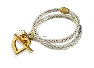 Pearl braid wrap leather bracelet to keep your heart