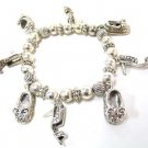 Shoes Charm Stretch Bracelet
