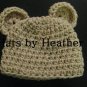 Beige Bear Beanie