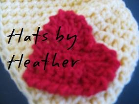 heart accent hat