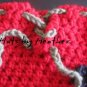 Lady bug swaddle cocoon & hat set